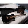 Image 1 : IBANEZ EG5 EJP-BK-2Y-02 ELECTRIC ACOUSTIC GUITAR W/ BLACK SOFT CASE AND IBANEZ AMPLIFIER