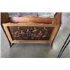Image 2 : MAGAZINE RACK AND WROUGHT IRON PLANT STAND
