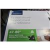 Image 2 : NEW OVERSTOCK INSIGNIA 47-80 INCH FULL MOTION TV WALL MOUNT 110LB CAPACITY