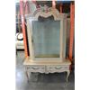 Image 1 : 2 PIECE DISPLAY CABINET