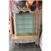 Image 4 : 2 PIECE DISPLAY CABINET