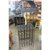 Image 3 : LOCKING METAL WINE RACK