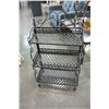 Image 1 : 3 TIER FOLDING METAL RACK