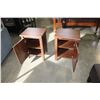 Image 2 : PAIR OF MODERN 1 DOOR NIGHTSTANDS