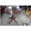Image 1 : ROUND GLASSTOP PARLOUR TABLE