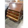 Image 6 : ANTIQUE DROP FRONT DESK PAWFOOT