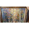Image 2 : 1980 AUTUMN FOREST ACRYLIC PAINTING ON CANVAS BY OTTO JEGODTKA