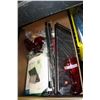 Image 2 : BOX AND CRATE OF FOG LIGHTS, SALT ROCK LAMPS, ESTATE GOODS, AND ELECTRONICS