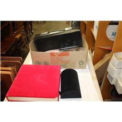 COIN COLLECTOR BOX AND JEWELLRY BOX AND JEWELLRY DISPLAYS