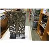Image 1 : CHINESE EASTERN WOOD CARVING ON STAND