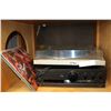 Image 1 : TECHNICS AMP AND PIONEER RECORD PLAYER