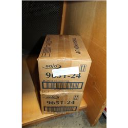 TWO CASES OF PURELL HAND SANITIZER