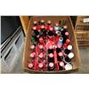 Image 1 : BOX OF COLLECTIBLE COCA COLA BOTTLES
