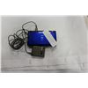 Image 1 : BLUE NINTENDO DS LITE CHARGER WORKING W/ CHARGER CRACKED HINGE