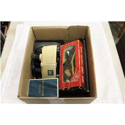 STARTING PISTOL, BINOCULARS, AND ESTATE GOODS