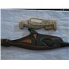 Image 1 : TWO CARVED WOOD FIGURES