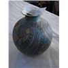 Image 2 : SIGNED POTTERY VASE AND KILNART VASE AND PORCELAIN BLACKSMITH FIGURE
