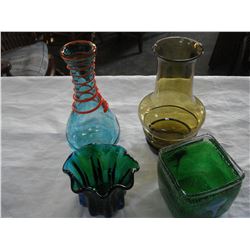 ART GLASS VASES