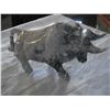 Image 2 : ONYX BOOKENDS, BULL, AND VASE