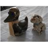 Image 3 : DUCK COIN BANK AND FIGURES