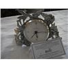 Image 4 : BLACK PANTHER FIGURE, INGRAHAM CLOCK, AND PEWTER CLOCK