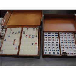 TWO MAHJONG SETS