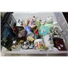 Image 3 : TRAY OF COLLECTIBLE DOLLS AND TRAY OF COLLECTIBLE DISNEY, ETC.
