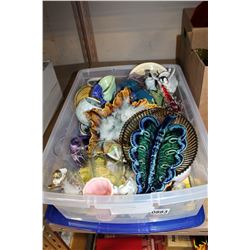 TOTE OF COLLECTIBLES