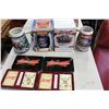 Image 2 : BOX OF BUDWEISER COLLECTIBLES AND STEINS