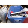 Image 1 : MISC TOTE OF OFFICE SUPPLIES