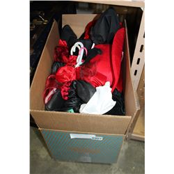 BOX OF HALLOWEEN COSTUMES