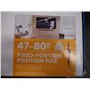Image 2 : NEW OVERSTOCK INSIGNIA 47-80 INCH FIXED POSITION TV WALL MOUNT, COMPLETE, UP TO 120 LBS