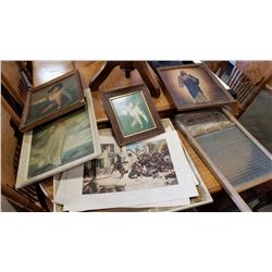 WASHBOARD AND ANTIQUE PRINTS