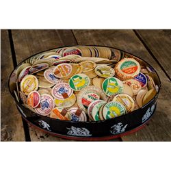 Collection of Milk Bottle Tops