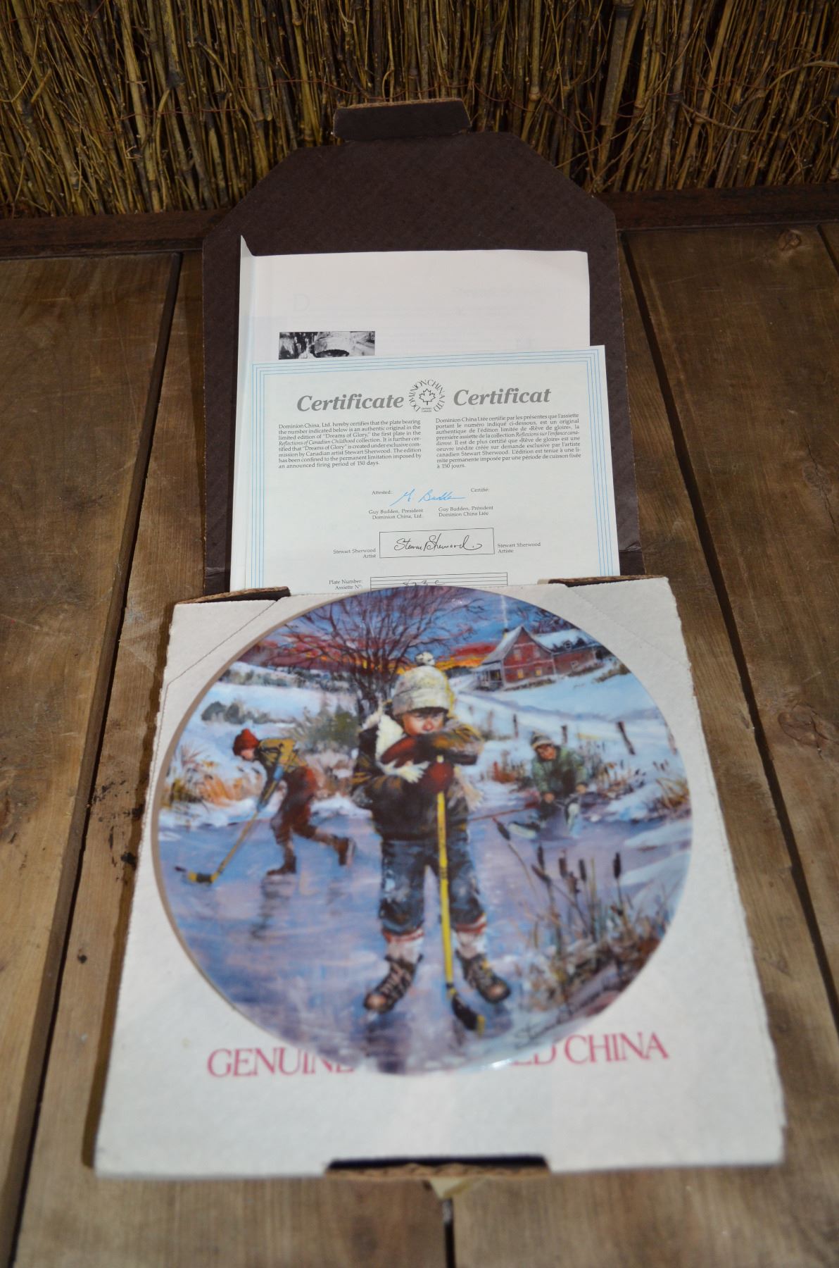 "Dreams of Glory" by Stewart Sherwood; Collector Plate