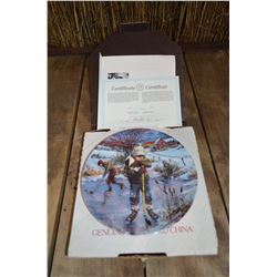 "Dreams of Glory" by Stewart Sherwood; Collector Plate