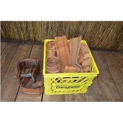 Lot of Misc. Textiles & Saddle Stirrups