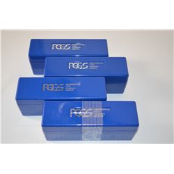 4-PCGS Coin Boxes