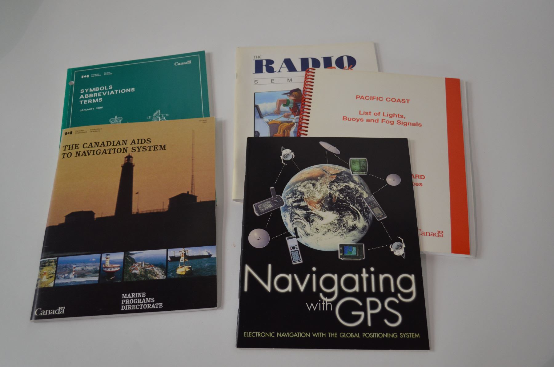 collection of nautical books