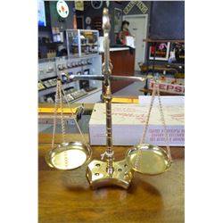 Vintage Solid Brass Scale