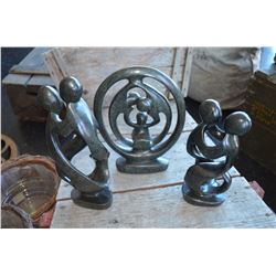 Stone Sculpture - (Set of 3)