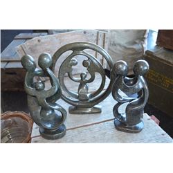 Stone Sculpture - (Set of 3)
