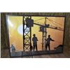 Image 1 : Construction Theme Framed Poster