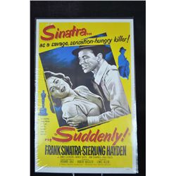 Vintage Sinatra Poster "Suddenly"