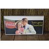 Image 1 : Framed Coca-Cola Advertising