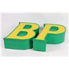 Image 2 : Original British Petroleum (BP) Illuminated 3-D Station Sign