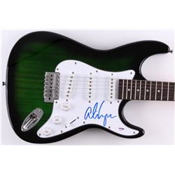 Alice Cooper Signed Full-Size Crescent Electric Guitar (PSA COA)
