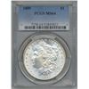 Image 1 : 1899 $1 Morgan Silver Dollar Coin PCGS MS64