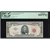 Image 1 : 1963 $5 Legal Tender Star Note PCGS 66PPQ
