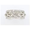 Image 2 : 18KT White Gold 1.20ctw Diamond Ring